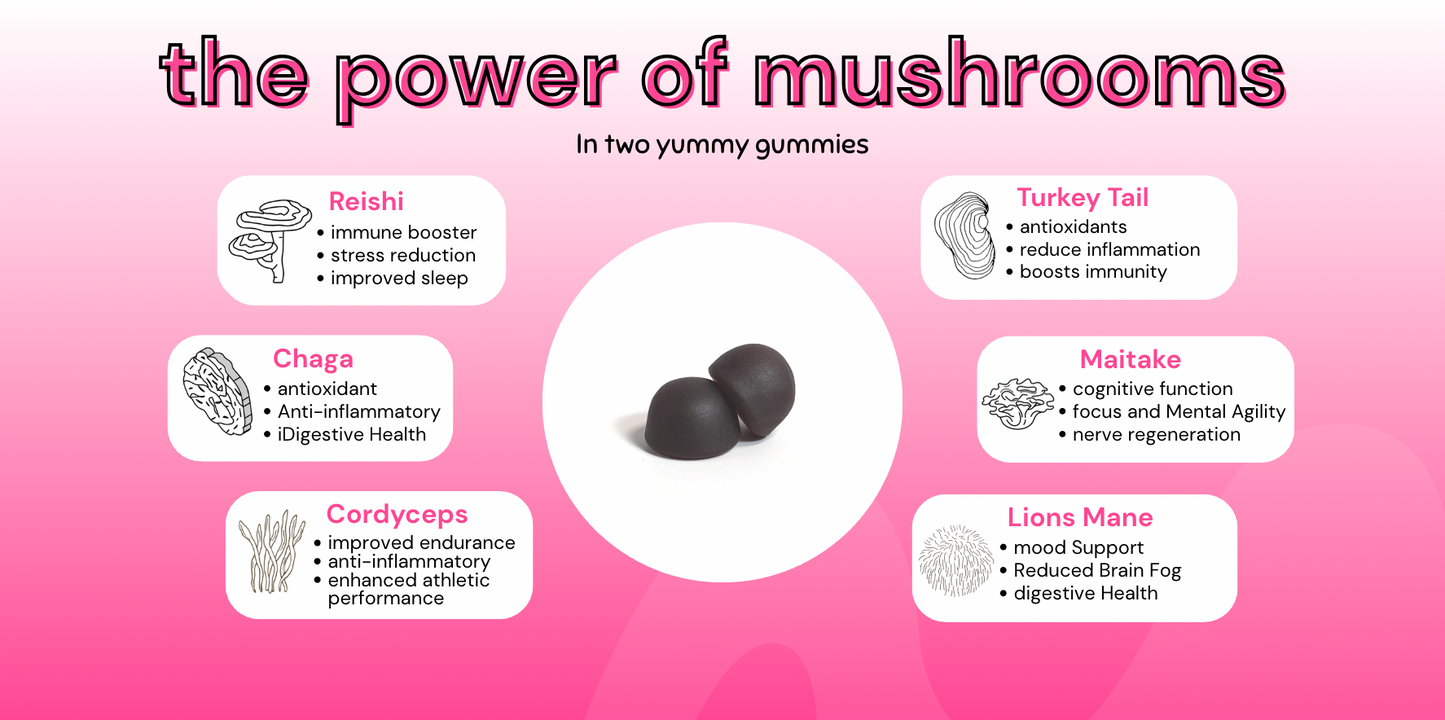 Nourish Mushroom Gummies